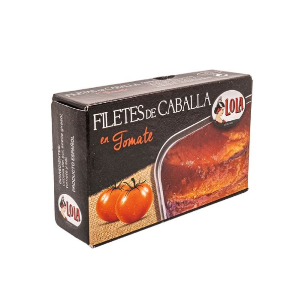 FILETES CABALLA SALSA TOMATE LOLA RR-125